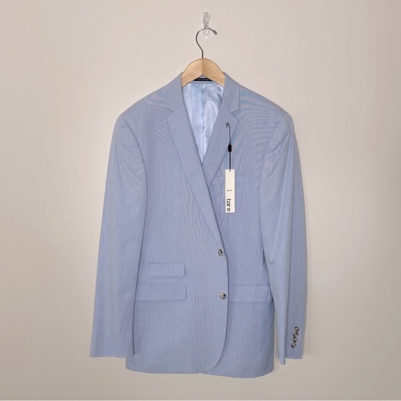 Bar III Men's Slim-Fit 100% Cotton Suit Jacket wedding Guest Church prom